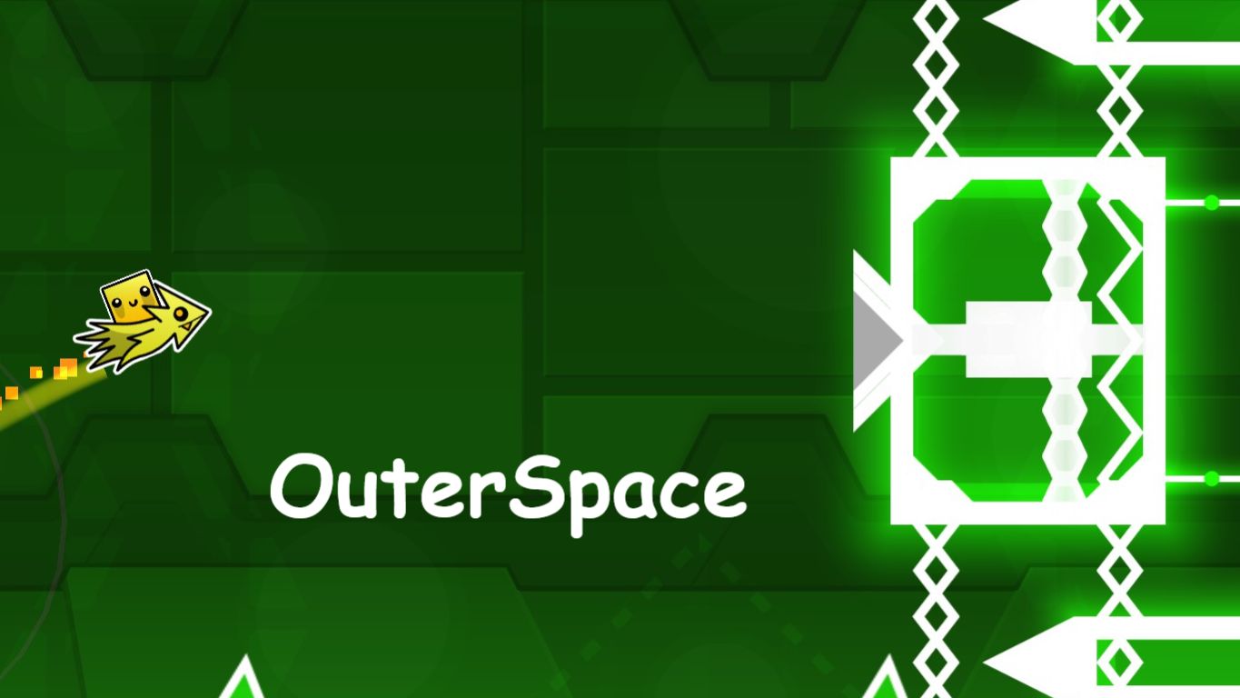 Прохождение OuterSpace | Geometry Dash смотреть онлайн