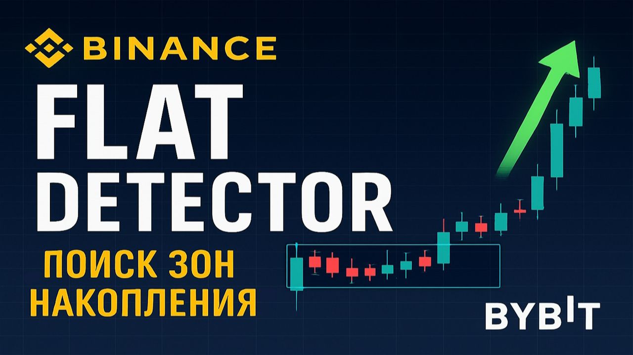 Flаt Detector - Крипто Скринер - Поиск Зон Накопления Флэта на Bybit и Binance смотреть онлайн