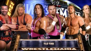 WWE Hart Foundation vs NWO vs D-X