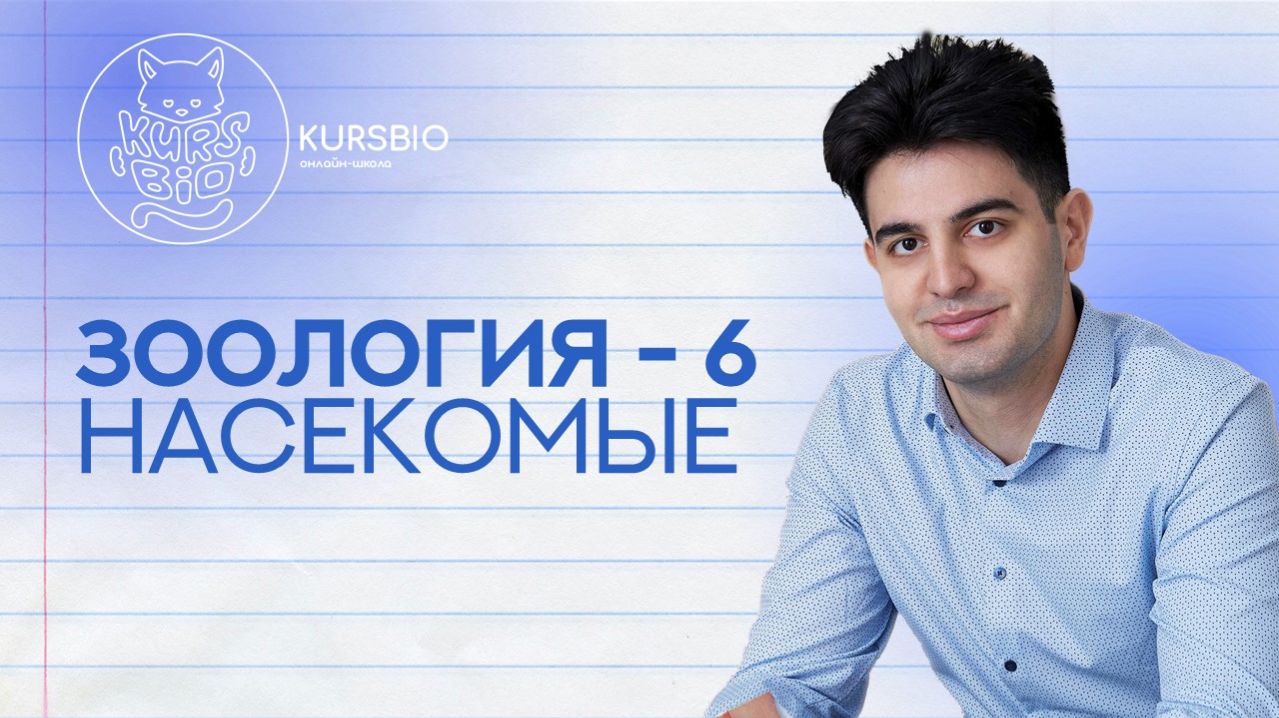 Зоология - 6 Насекомые