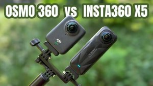 Insta360 X5 против DJ Osmo 360 : Сравнение: Какая камера на 360 ° лучше?