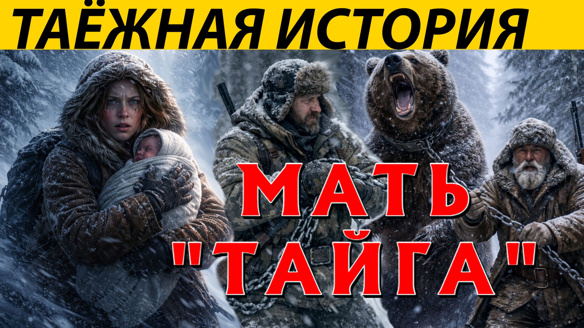 БОСАЯ, В ЗИМНЕЙ ТАЙГЕ, С МЛАДЕНЦЕМ НА РУКАХ, ОНА ВСТРЕТИЛА ЕГО...1996г. ТАЁЖНАЯ ИСТОРИЯ. смотреть онлайн