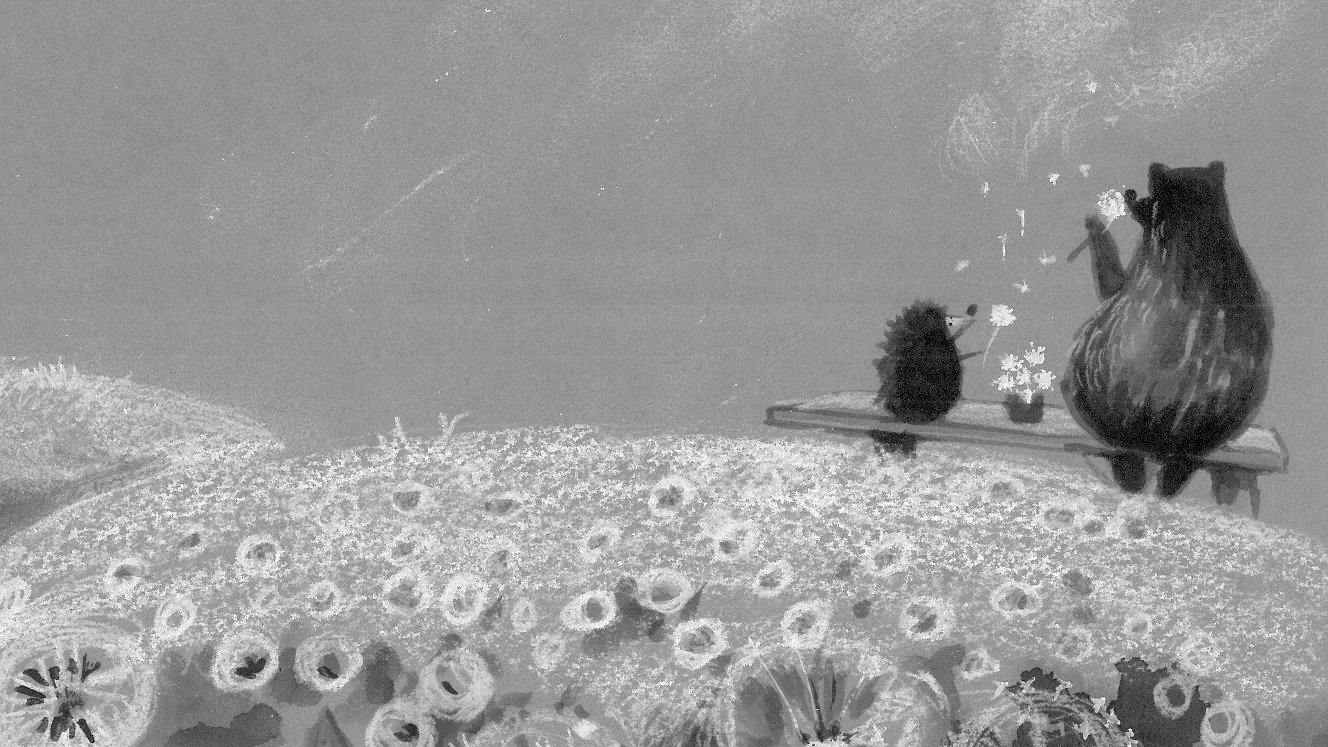 #арт #монохром мои рисунки + ии смотреть онлайн