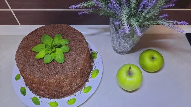 Шоколадное чудо! Шварцвальдский торт!🍒🍒🍒 смотреть онлайн