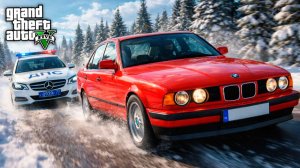 ПОГОНЯ ОТ ДПС НА BMW M5 - ПУТЬ АВТОУГОНЩИКА НА ГТА 5 МОЙ ДОМ