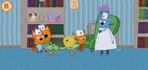 Три Кота Мультфильм У Доктора на прививке