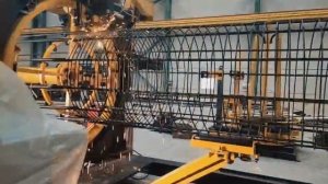 Станок для сварки каркасов буронабивных свай HLZ-1500G TJK Machinery