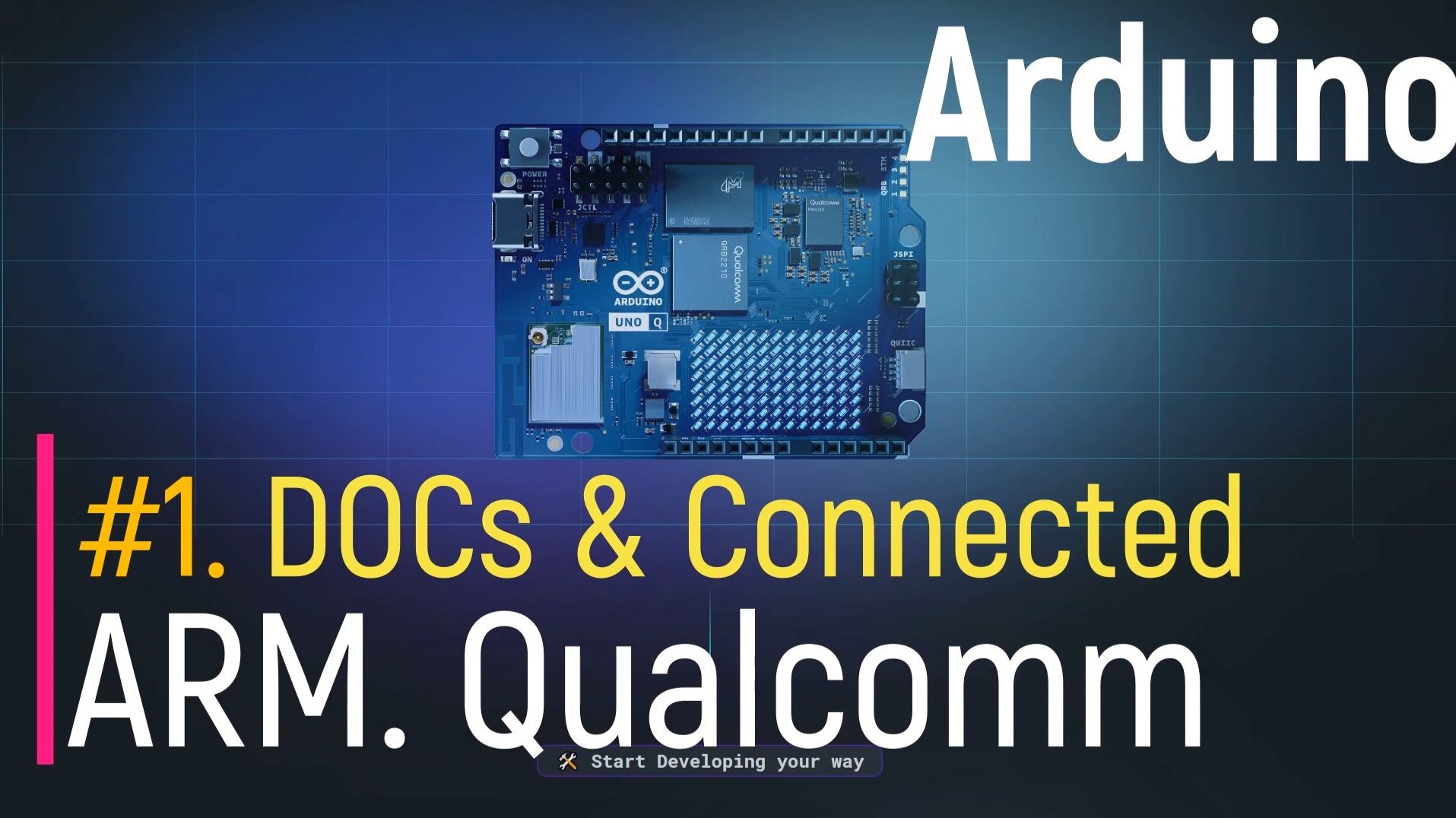 #1 Arduino UNO Q. DOCs & Connected смотреть онлайн