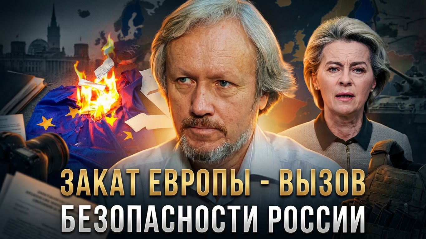 Закат Европы - вызов безопасности России | Игорь Шишкин смотреть онлайн
