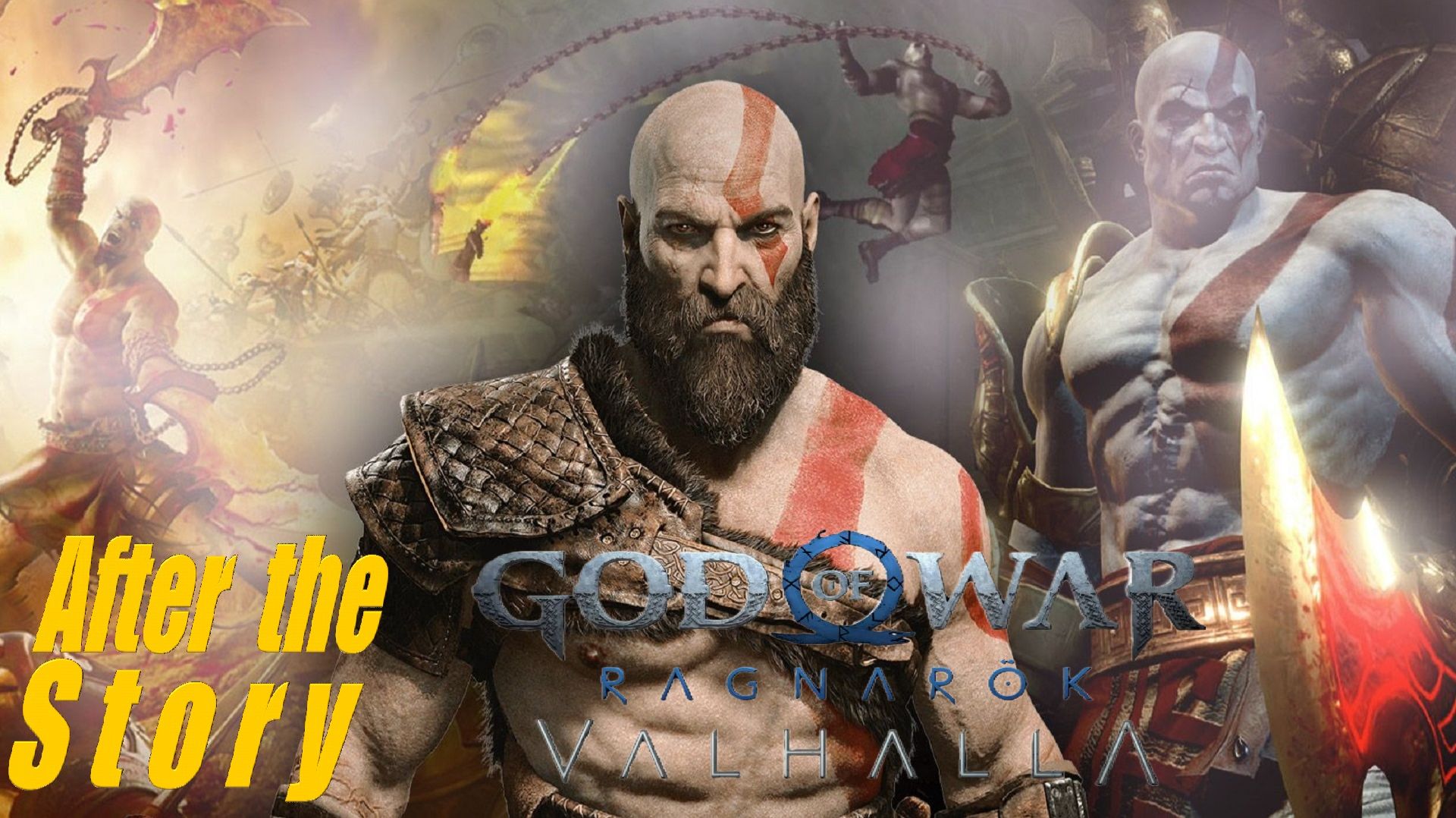 After the Story — MAX POWER Kratos! God of War Valhalla Endgame #1 смотреть онлайн
