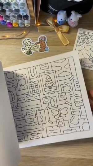 Распаковка новой раскраски