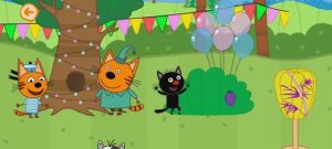 Три Кота День рождения Сажика