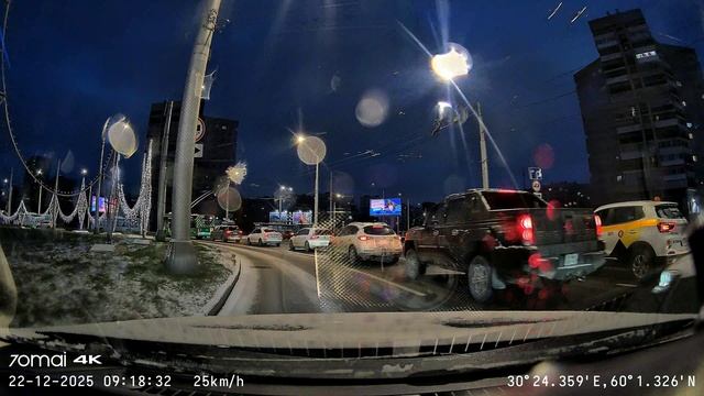 Запись 70mai Das Cam 4K A810 Pro HDR Set