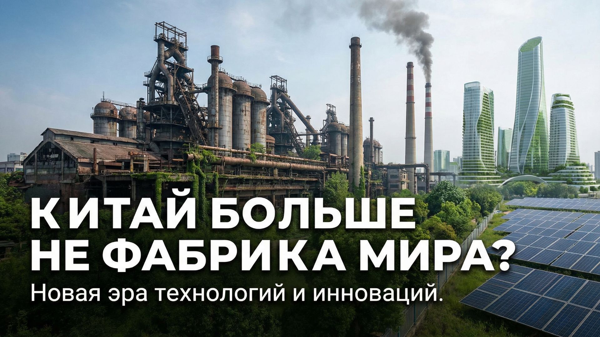 Китай больше не фабрика мира? Что ломается в мировой экономике смотреть онлайн