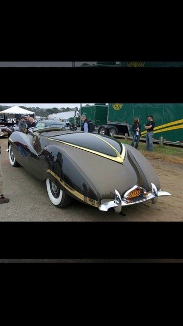 Rolls-Royce Phantom III Labourdette Vutotal Cabriolet (1947) смотреть онлайн