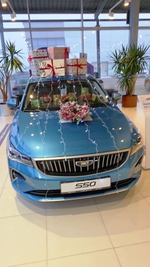 Belgee S50 в роли новогодней ёлки!🎄 Вам такой подарок?