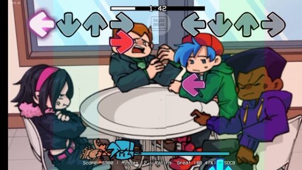 A playable BF Fast Food battle simulator