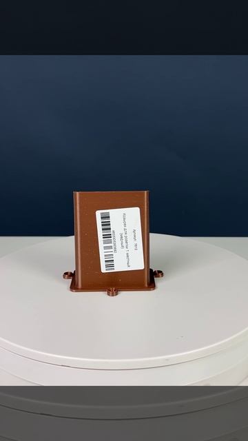 Козырек для розетки 1 местный (медный) смотреть онлайн