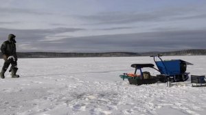 Рыбалка жерлицами на "Метеоритном" озере Чебаркуль