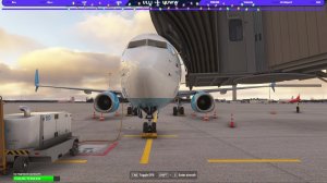 MSFS2024, PMDG 738 NEW, GSX, BeyondATC, PBD206, St Petersburg(ULLI) - Moscow(UUWW)