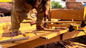 Деревянный корабль ручной работы. Пакистан. Весь процесс изготовления.