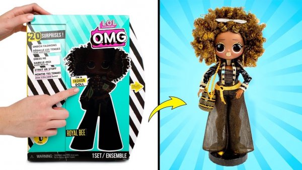 🖼 Кукла L.O.L. Роял Би во всей красе! Открываем коробку с куклой L.O.L. Surprise OMG