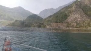 Байкал.  Байкальск Иркутская обл.  19.08.2024 Водная прогулка на катере вдоль КБЖД.
