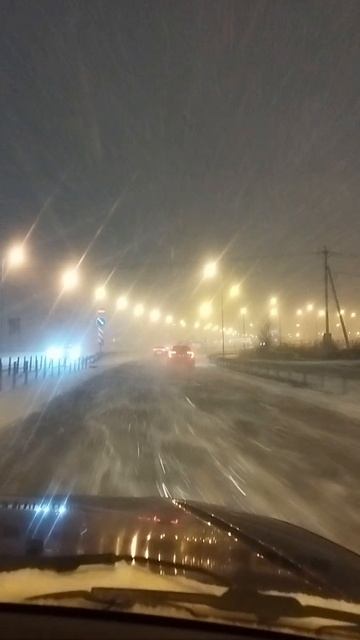 Снегопад в Санкт Петербурге