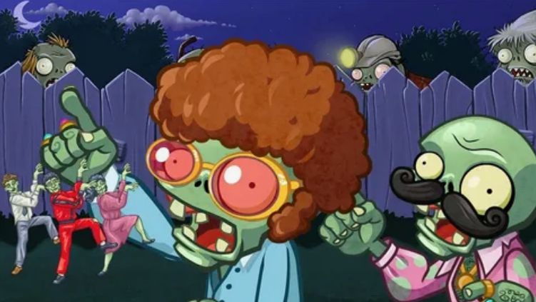 Зомби, танцуют и погибают на кладбище. смотреть онлайн