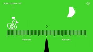 Razer Hammerhead True Wireless наушники - Тест задержки звука