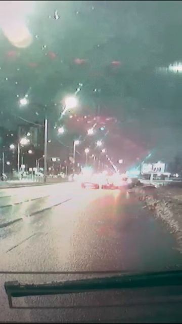 Момент столкновения, свидетель