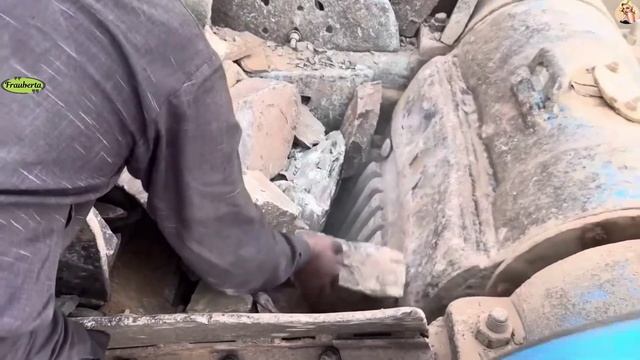 Строительство, дробление щебёнки смотреть онлайн