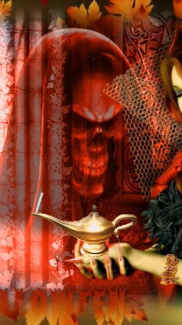 Видео открытка с хэллоуином красивая и страшная!!! смотреть онлайн