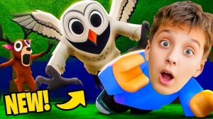 Сова Страшнее Оленя в 99 Ночей в Лесу Roblox