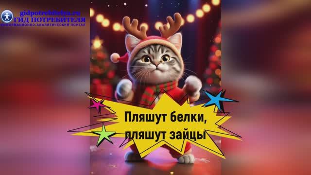 Пляшут белки пляшут зайцы_караоке