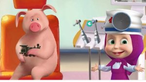 МАША И МЕДВЕДЬ. МАША ДАНТИСТ