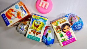 Асмр Распаковка Киндер сюрприз яйцо и Сюрприз бокс 🤩🤯