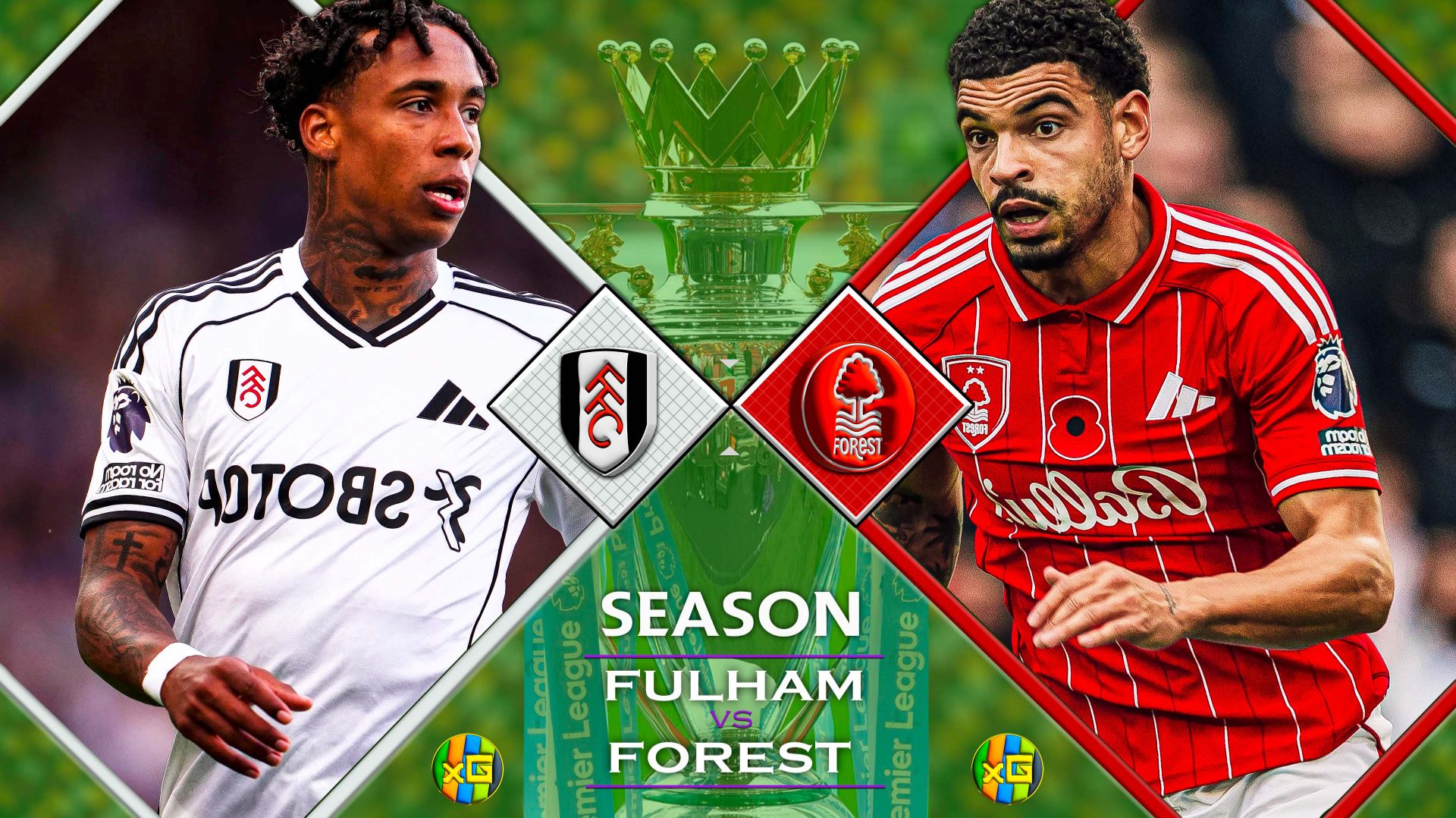 Фулхэм - Ноттингем Форест | Чемпионат Англии | 22.12.2025 | Прямая трансляция |xG смотреть онлайн