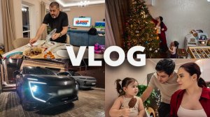 НАРЯЖАЕМ ЕЛКУ С ДОЧКОЙ | ПРИЕХАЛИ В ГОСТИ К ПАПЕ | ОБЗОР НОВОЙ МАШИНЫ Avatr 07