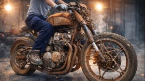 Полная Реставрация Мотоцикла Honda CB600F