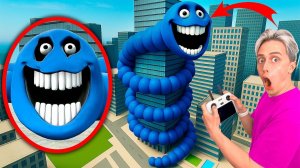 мой дрон снял HUNGRY SNAKE в Реальной Жизни!