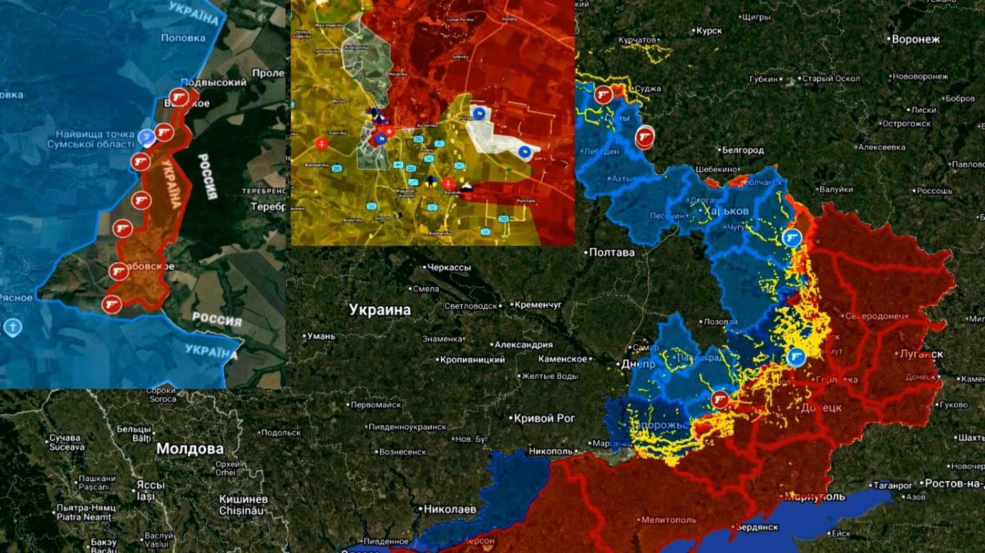 22.12.2025 Карта боевых действий. Бои в Сумской области. Тяжелые бои около Купянска смотреть онлайн