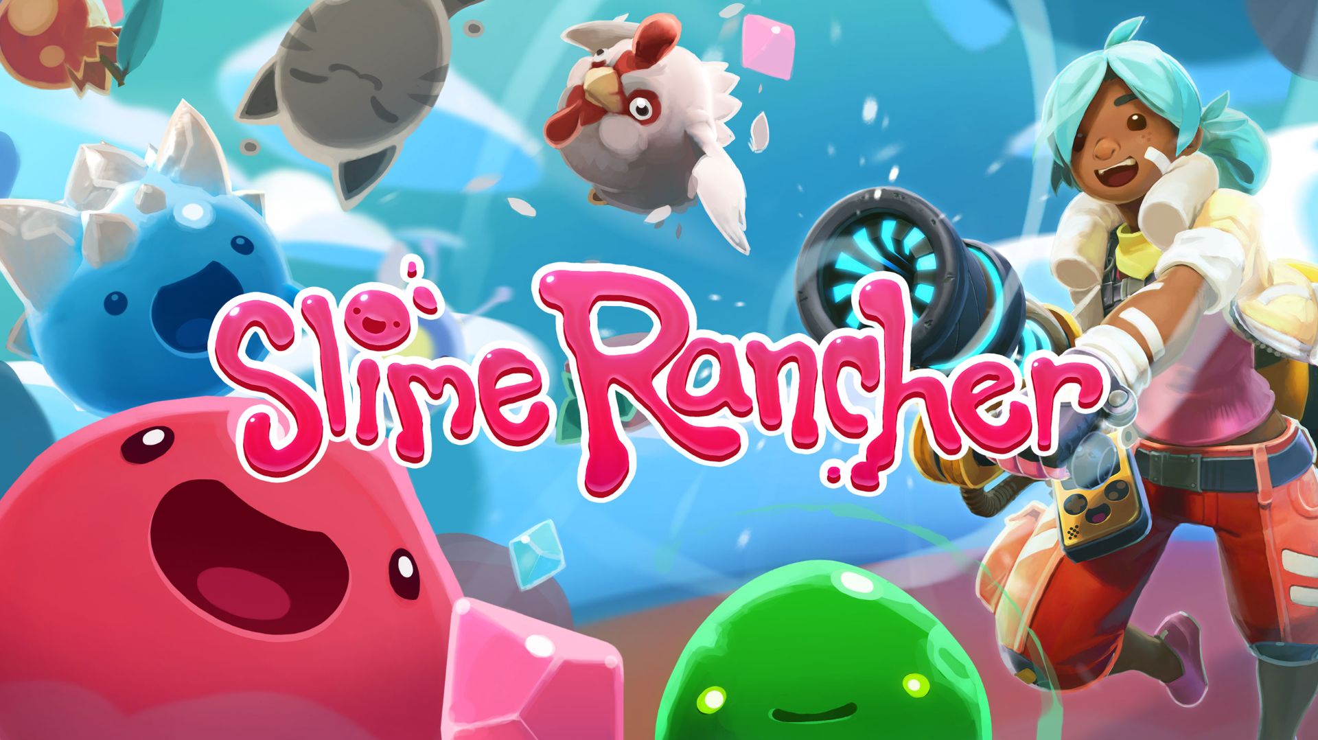 а помните СЛАЙМОВ??? SLIME RANCHER