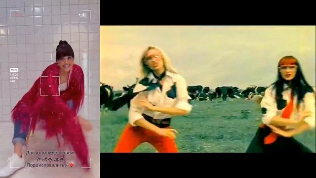 Диана Анкудинова с "Божьей коровкой" и коровками - "Гоп, хей гоп !" смотреть онлайн