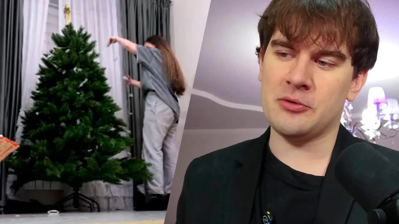 БРАТИШКИН и АЛИНА НАРЯЖАЮТ ЁЛКУ в 2025 (в этот раз не без проблем) + ТАНКИ | Bratishkin Rofls смотреть онлайн