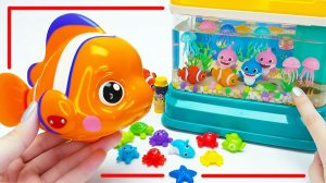 Мультики для детей. Милый набор - Аквариум мечты 🐡🐙🐠. Смотреть онлайн мультики для малышей.