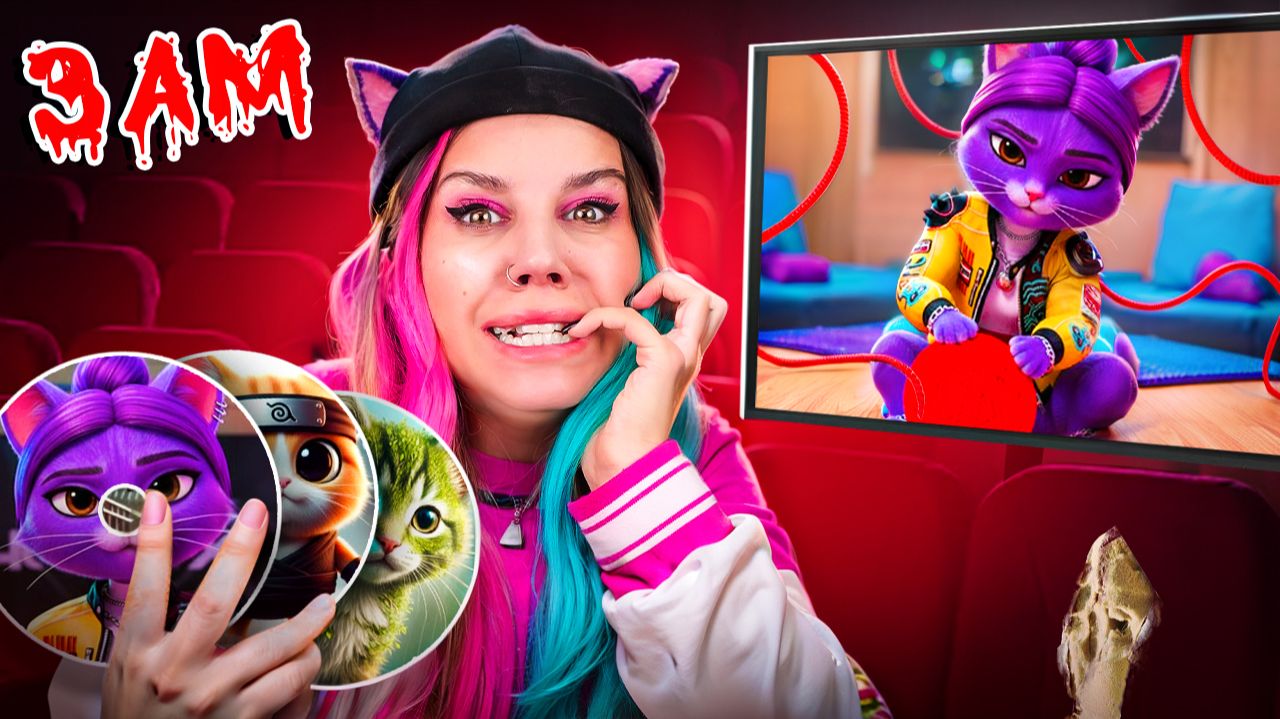 НИКОГДА НЕ СМОТРИ “ITALIAN BRAINROT, НО ОНИ ЖИВОТНЫЕ” В 3 ЧАСА НОЧИ!! *РУМИ ПРЕВРАТИЛИ В КОШКУ* смотреть онлайн