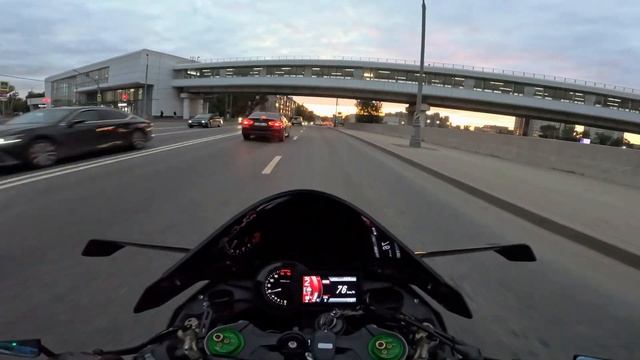 Kawasaki Ninja H2 - Самый быстрый мотоцикл в интернете. Подробный обзор и тест драйв. смотреть онлайн