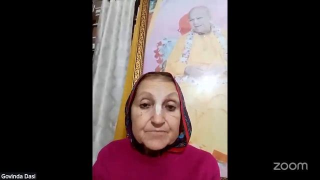 ЕМ Говинда деви даси, катха о Гуру Махарадже. 22.12.25.