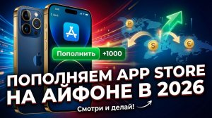 Как пополнить App Store на Айфоне в 2026 году